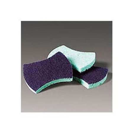 3M 3M Scotch-Brite„¢ Heavy Duty Power Sponge, Teal/Blue, 5 Sponges - 3000CC MMM3000CC